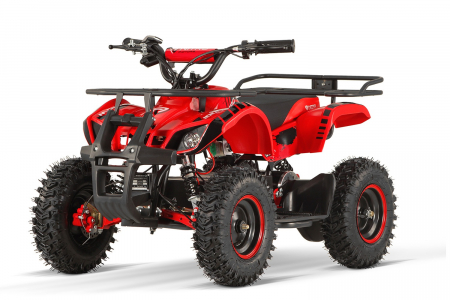 ATV & UTV Electrice - ATV electric pentru copii NITRO Torino Quad 1000W 48V cu anvelope 13x4.10-6, culoare Rosie