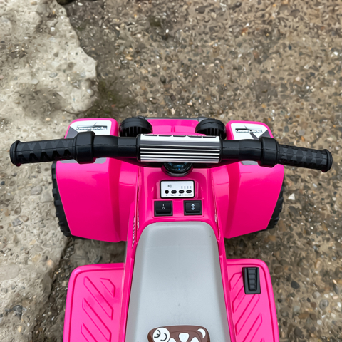 ATV electric pentru fetite, Kinderauto CUBA 35W 6V cu telecomanda inclusa, Rose [13]