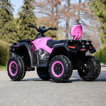 ATV electric pentru fetite Kinderauto XT-Speed 180W 24V Premium, culoare Roz [5]