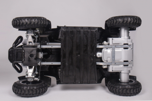 ATV Electric pentru copii Dooma BJ268A 90W 12V cu ROTI MOI #Alb [4]