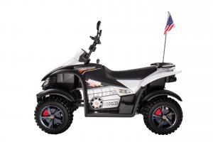 ATV Electric pentru copii Dooma BJ268A 90W 12V cu ROTI MOI #Alb [1]
