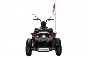 ATV Electric pentru copii Dooma BJ268A 90W 12V cu ROTI MOI #Alb [3]