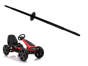 Piese & accesorii - Ax metalic cu pinion pentru Kart Mercedes cu pedale