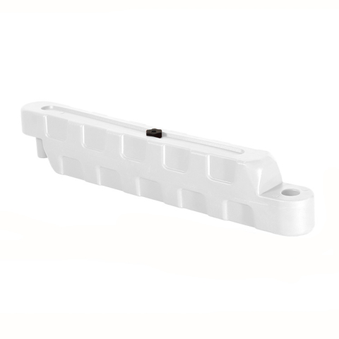 Produse in stoc - Bariera modulara delimitare traseu karting, piste sau parcari, HDPE, umplere cu apa, anti-impact, rezistenta UV, interior/exterior 100x20x25 cm, alb