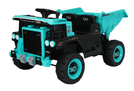 Basculanta electrica pentru 2 copii, Kinderauto BJDQ818 120W 12V 10Ah PREMIUM, culoare Turquoise [3]