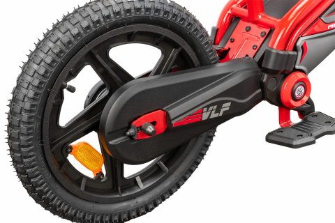 Bicicleta electrica fara pedale, Velocifero 180W 24V Lithium , Roti 16 inch, galbena [5]