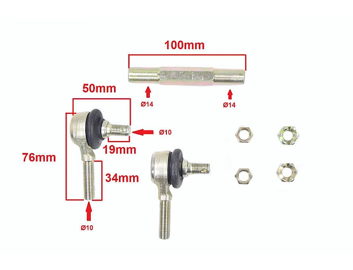 Bieleta directie pentru 110cc, 125cc, Quad electric [1]