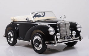 Mercedes 300S OldTimer, negru pentru copii 2-6 ani [7]