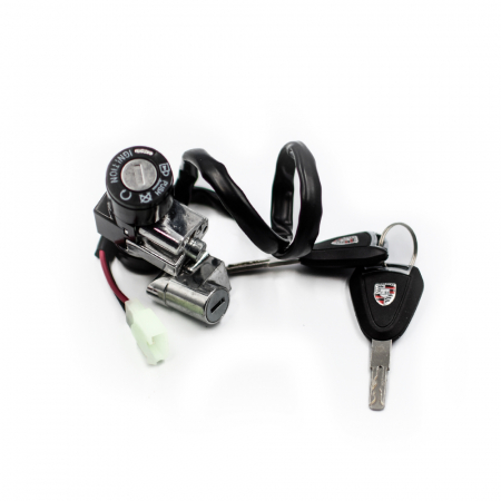 Piese & accesorii - Contact + Blocator ghidon pentru scuter electric Solley SMD-X12