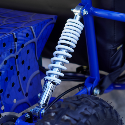 Buggy electric pentru 2 copii NITRO Gokart Hunt 650W 36V 20Ah, culoare albastra [16]