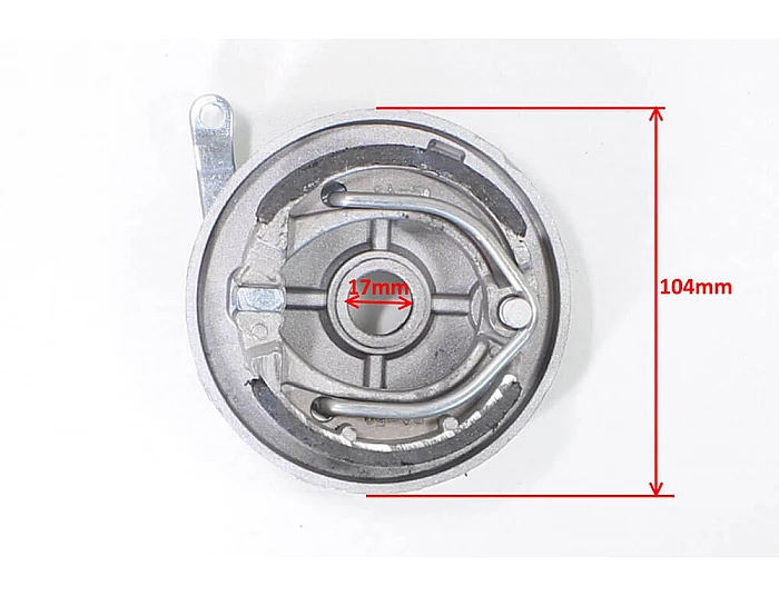 Frane pe tambur cu placute pentru 110cc, 125cc, Quad electric [2]