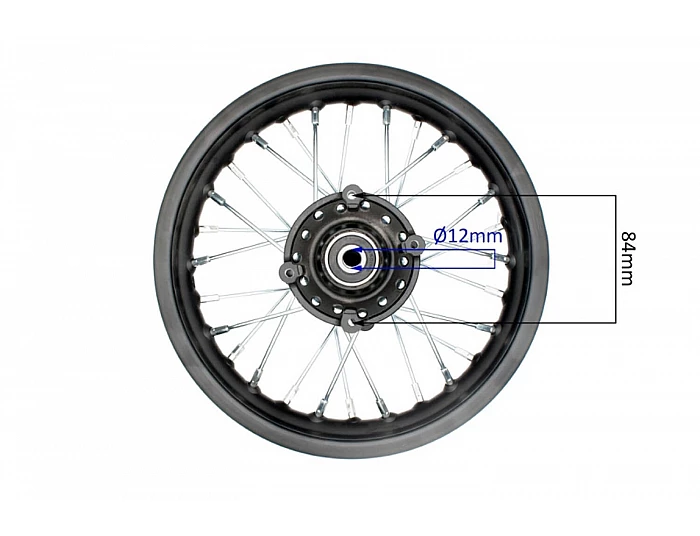 Janta spate de 10 inch pentru motocicleta electrica Tiger de la Nitro Motors [2]