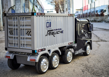 Camion electric pentru copii 2-5 ani cu semiremorca [6]