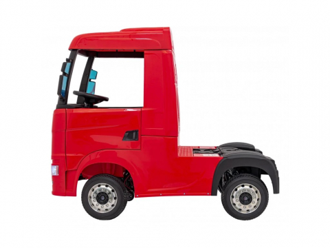 Camion electric pentru copii SCANIA R-SERIES 4x4 180W 12V 14Ah PREMIUM, rosu [15]