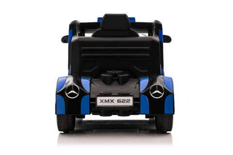 Camion electric pentru copii, Mercedes-Benz Axor 90W 12V PREMIUM, culoare Navy blue [5]