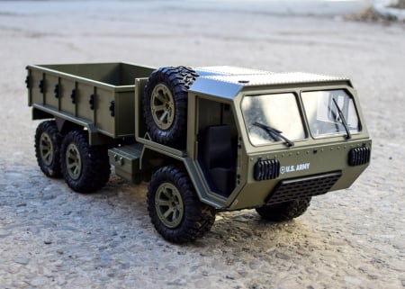 Camion militar de jucarie cu telecomanda P801, US ARMY, scara 1:16 [1]