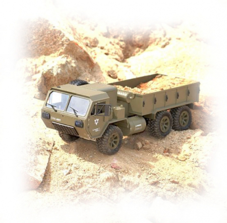 Camion militar de jucarie cu telecomanda P801, US ARMY, scara 1:16 [9]