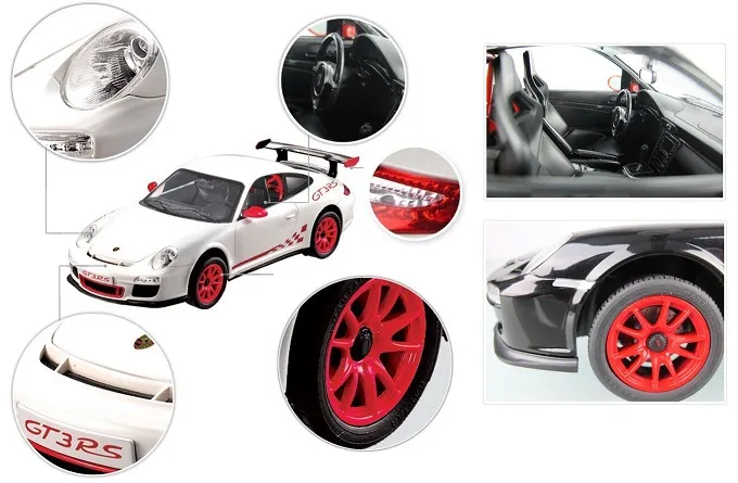 Masinuta RC cu telecomanda Porsche 911 GTS RS [10]