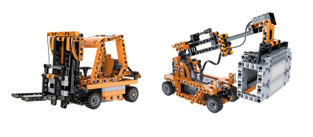 Set constructie pentru copii din 634 piese, 10 in 1 CADA, Camion de jucarie sau alte 9 utilaje [13]