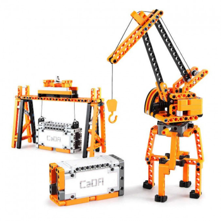 Set constructie pentru copii din 634 piese, 10 in 1 CADA, Camion de jucarie sau alte 9 utilaje [15]