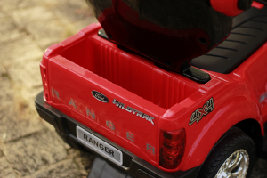 Carucior & masinuta electrica pentru copii 3 in 1 Ford Ranger STANDARD #Rosu [12]