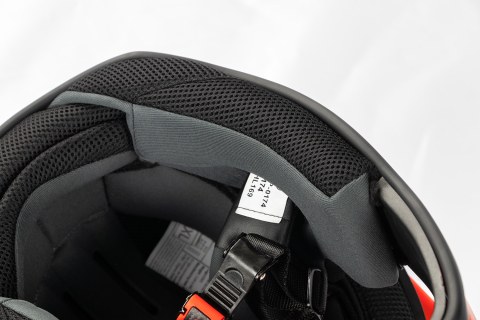 Casca de protectie pentru copii BRO Kimo Cross V2 SPORT cu ventilatie si vizor reglabil, neagra [8]