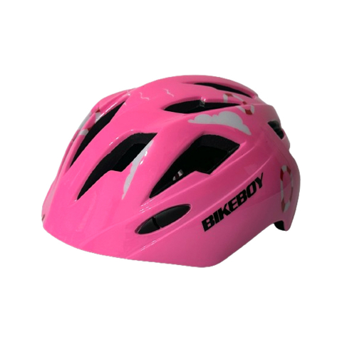 Piese & accesorii - Casca de protectie pentru copii, cu lumini si sistem ajustare marime, #Roz