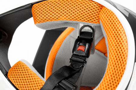 Casca protectie copii Xtreme Kimo Cross, orange [3]