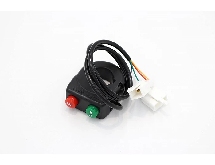 Piese & accesorii - Comutator cu 2 comenzi,  marsarier si claxon pentru vehicule electrice 24V 36V 48V 60V