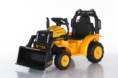 Excavator electric copii  BJTY1066 , 60W, 6V, galbena [2]