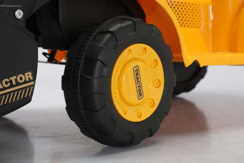 Excavator electric copii  BJTY1066 , 60W, 6V, galbena [12]