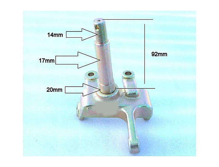 Fuseta roata (stanga si dreapta) pentru 110cc, 125cc, Quad electric [1]