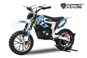 Motociclete electrice - Mini Motocicleta Eco Ghepard 500W 24V #Albastra