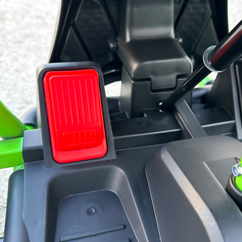 Go-Kart electric cu functie DRIFT, recomandat 4-8 ani, 300W, 24V 10Ah, scaun tapitat, verde [14]