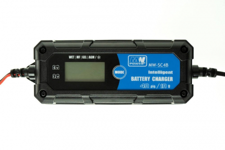 Piese & accesorii - Încărcător inteligent de baterie 6V / 12V MW-SC4B  pentru masinute / atv / motociclete electrice