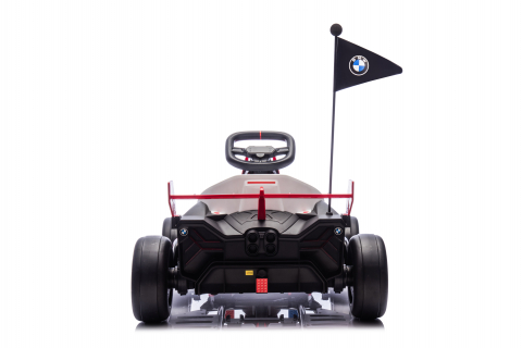 Kart electric pentru copii  BMW Motosport  putere 500W, sasiu ajustabil, rosu [18]