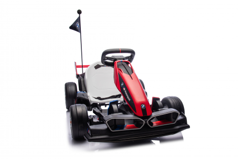 Kart electric pentru copii  BMW Motosport  putere 500W, sasiu ajustabil, rosu [11]