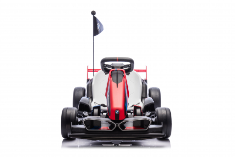 Kart electric pentru copii  BMW Motosport  putere 500W, sasiu ajustabil, rosu [1]