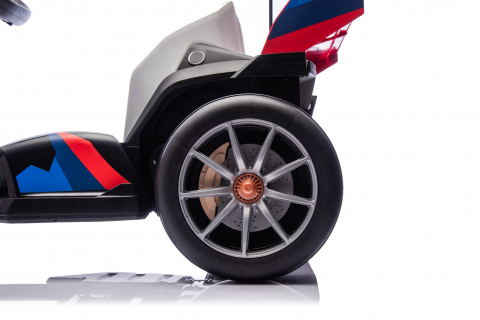 Kart electric pentru copii  BMW Motosport  putere 500W, sasiu ajustabil, rosu [10]