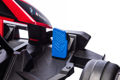 Kart electric pentru copii  BMW Motosport  putere 500W, sasiu ajustabil, rosu [17]