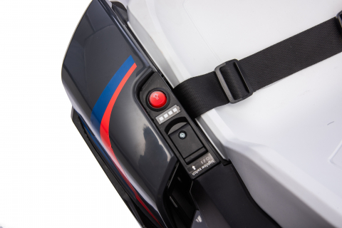 Kart electric pentru copii  BMW Motosport  putere 500W, sasiu ajustabil, Gri [30]