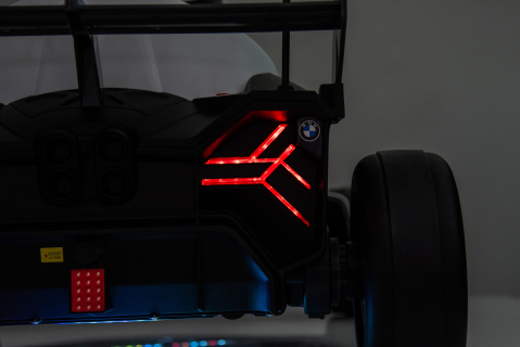 Kart electric pentru copii  BMW Motosport  putere 500W, sasiu ajustabil, Gri [33]