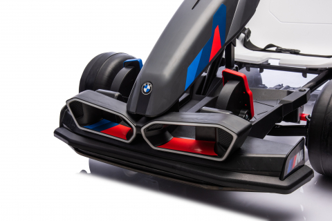 Kart electric pentru copii  BMW Motosport  putere 500W, sasiu ajustabil, Gri [5]