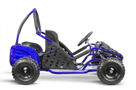 Kart electric pentru copii NITRO GoKid 1000W 48V #Albastru [4]