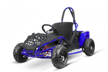 Kart electric pentru copii NITRO GoKid 1000W 48V #Albastru [0]