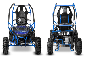 Buggy electric pentru copii NITRO Crosser 1000W 36V #Albastru [10]