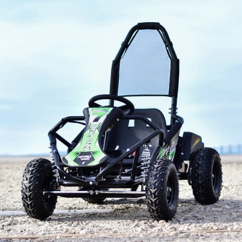 Kart electric pentru copii NITRO GoKid Dirty 1000W 48V #Verde [1]