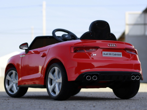 Masinuta electrica copii Audi S5 Cabriolet, rosu [3]