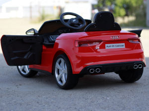 Masinuta electrica copii Audi S5 Cabriolet, rosu [5]