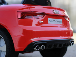 Masinuta electrica copii Audi S5 Cabriolet, rosu [4]